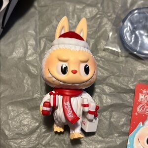 Coca-Cola The Monsters Gift Delivery Confirmed Labubu Figurine